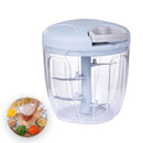 Triturador manual multiuso de alimentos