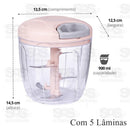 Triturador manual multiuso de alimentos