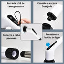 Escova elétrica de limpeza sem fio 7 em 1
