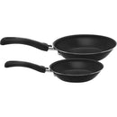 Kit com 3 frigideiras antiaderentes com revestimento de teflon