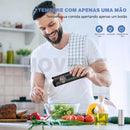 Moedor elétrico de temperos com ajuste de moagem
