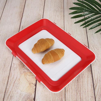 EcoFresh - Bandeja para Conservar Alimentos Reutilizável - Entrega Grátis