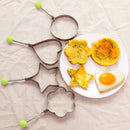 Kit com 5 forminhas para omelete, panqueca e ovos