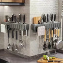 Porta-facas e utensílios de cozinha em ferro
