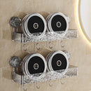 Kit com 2 organizadores com ventosas resistentes