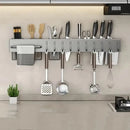 Porta-facas e utensílios de cozinha em ferro