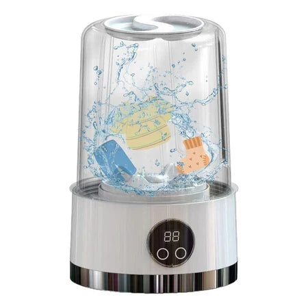 WashClean - Mini Máquina de Lavar Ideal Para Peças Íntimas - Entrega Grátis