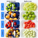 Descascador manual para alho e frutas