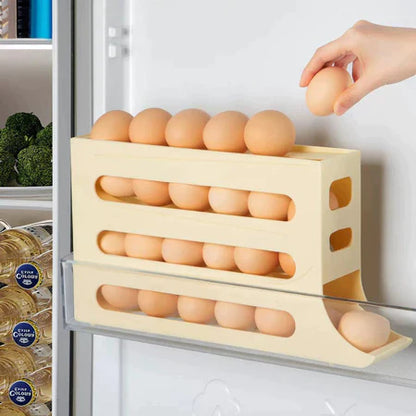 Ovolar - Organizador de Ovos com Rolagem Automática - Entrega Grátis
